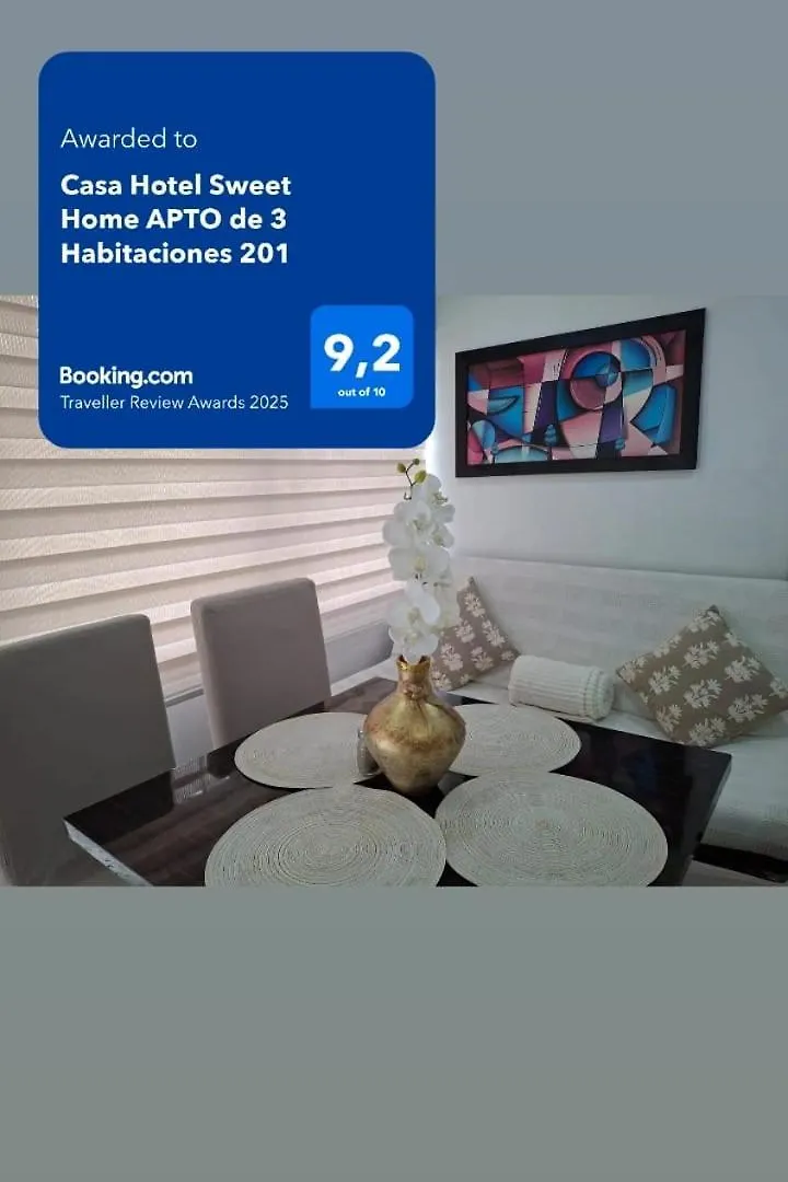 דירה מדיין Casa Hotel Sweet Home Apto De 3 Habitaciones 201 קולומביה